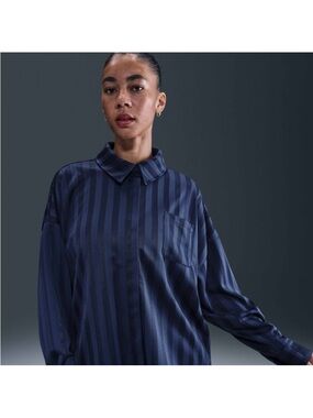 NWT Nike button down striped shirt